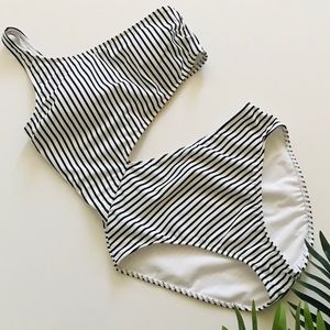 Abercrombie & Fitch One Shoulder Swimsuit